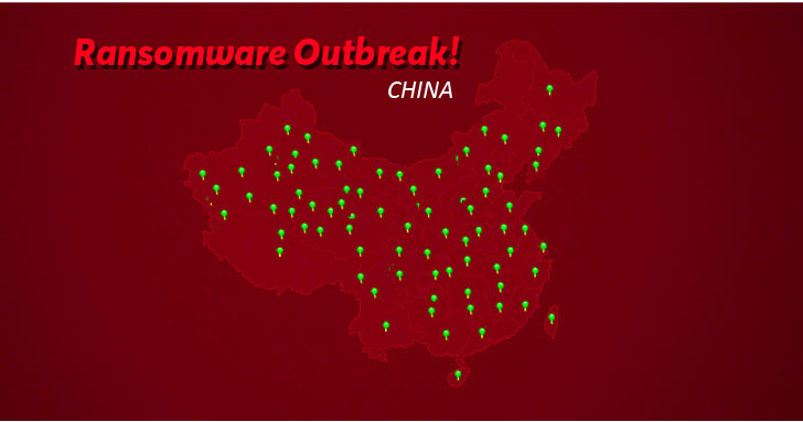 New Ransomware Spreading Rapidly in China Infected Over 100,000 PCs